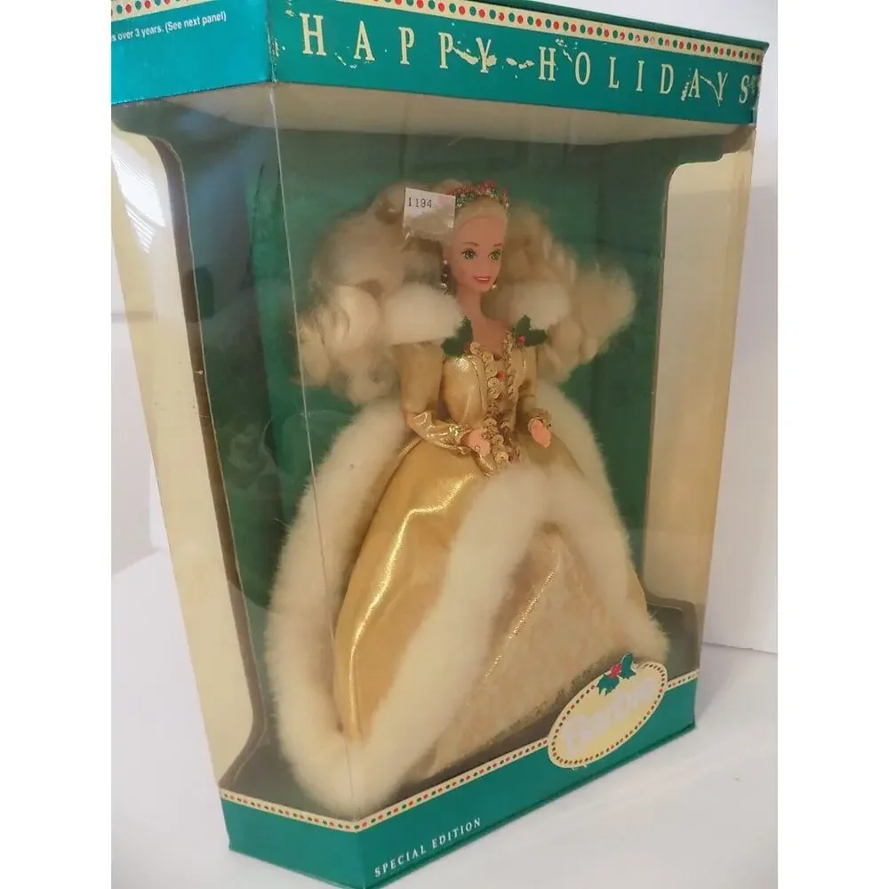 Vintage 1994 Happy Holidays Barbie Special Edition NEW and Sealed Mattel 12155